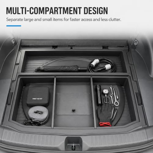 Hidden Trunk Storage Box for 2026 2027 Toyota RAV4 Hybrid
