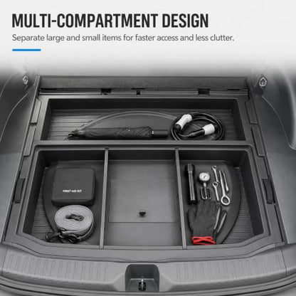 Hidden Trunk Storage Box for 2026 2027 Toyota RAV4 Hybrid