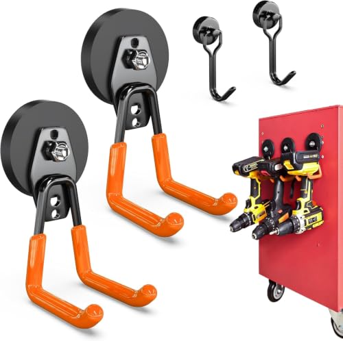 Heavy Duty Magnetic Hooks (2 Count)