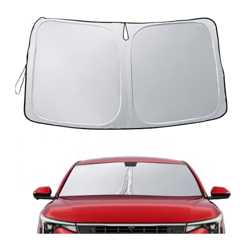 for 2025 2026 Kia K4 Windshield Sunshade for 2026 Kia K4 Accessories Sunshade Foldable Sun Shield 2025 K4 Sunshade Sun Protector Front Windows Sun Protection Block UV Rays