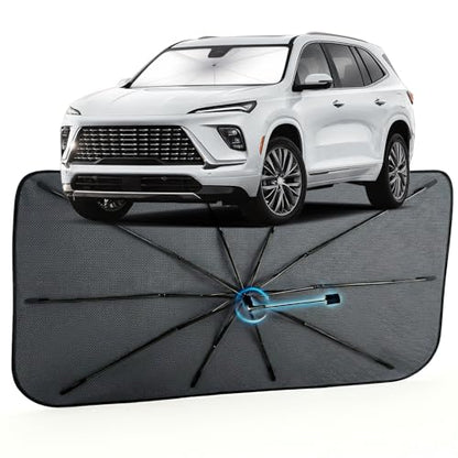 Car Windshield Sun Shade Umbrella for Buick Enclave 2018