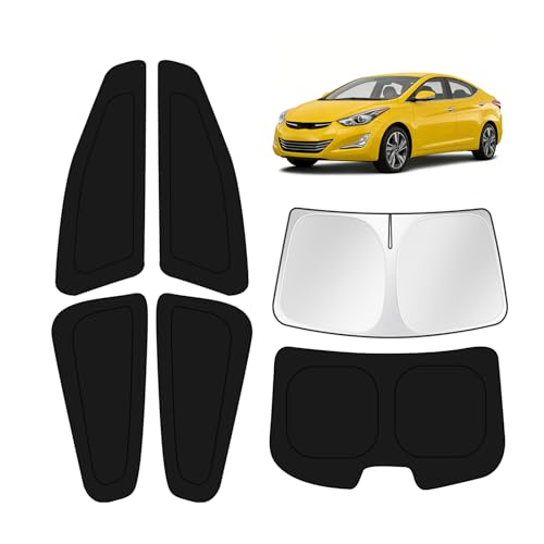 Car Window Shades for Hyundai Elantra 2011 (6 Count)