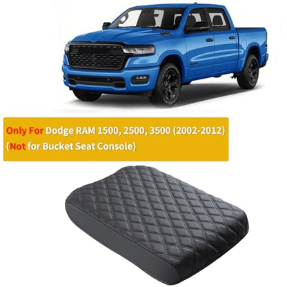 Custom Fit Center Console Cover for Dodge RAM 1500 2500 3500 2002 2003 2004 2005 2006 2007 2008 2009 2010 2011 2012 with Jump Seat