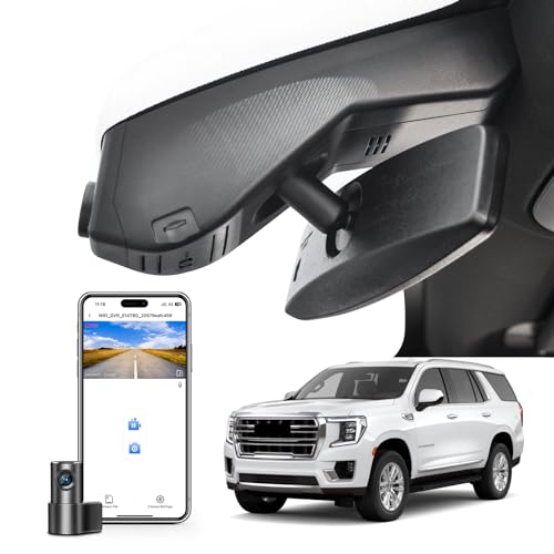 Front 4K & Rear 1080P Dash Cam for GMC Yukon