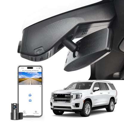 Front 4K & Rear 1080P Dash Cam for GMC Yukon