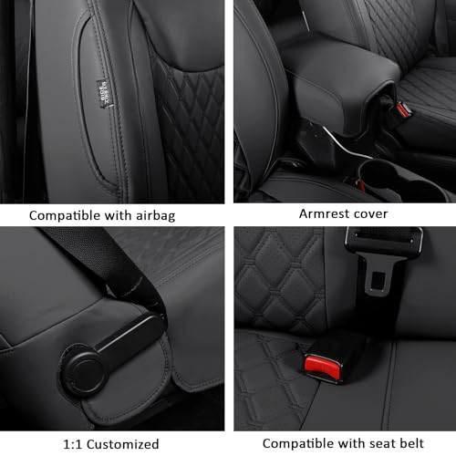 Wrangler JK Seat Covers Custom Fit for Jeep Wrangler (4 Count)