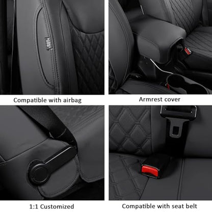 Wrangler JK Seat Covers Custom Fit for Jeep Wrangler (4 Count)