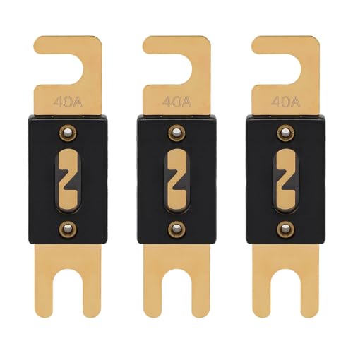 40A ANL Fuse 40 Amp Inline Blade Fuses 32V for Car Audio Inverter Automotive Stereo