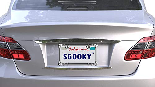 3D Chrome License Plate Frames