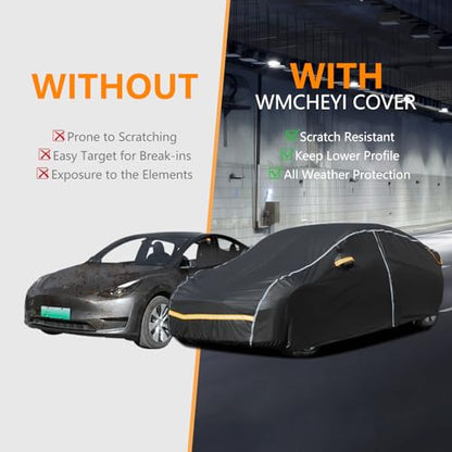 Car Cover Waterproof All Weather for 192"