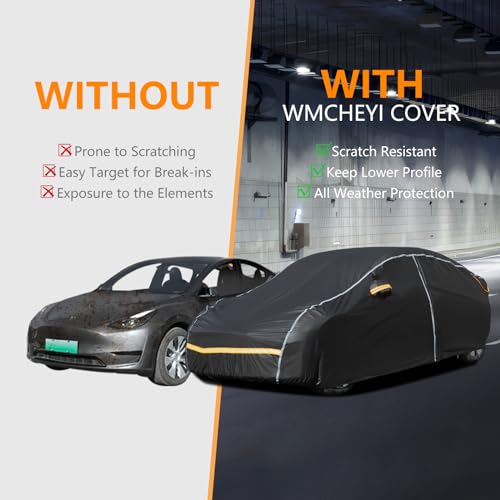 Car Cover Waterproof All Weather for 185"