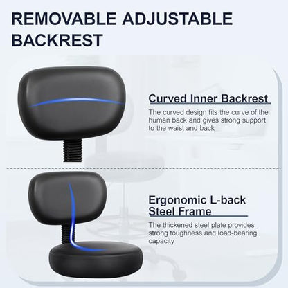 Drafting Chair with Backrest