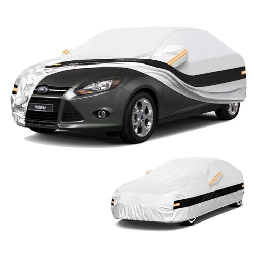 10 Layers Car Cover Custom Fit for Ford Focus Sedan