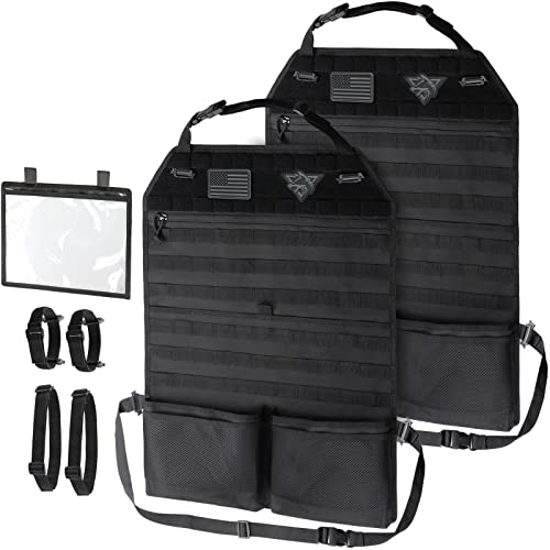 Molle Seat Back Car Organizer Fit Most Car F150 Jeeps Pickups Trucks