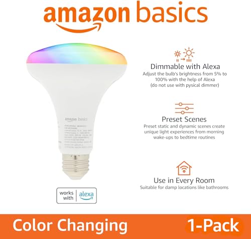 Smart BR30 LED Light Bulb