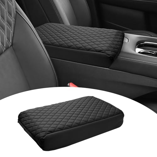 Custom for 2026 2025 Murano Center Console Cover Armrest Cover for Nissan Murano Accessories 2025 Arm Rest Cushion Pad Leather Middle Console Cover Armrest Seat Box Protector Anti
