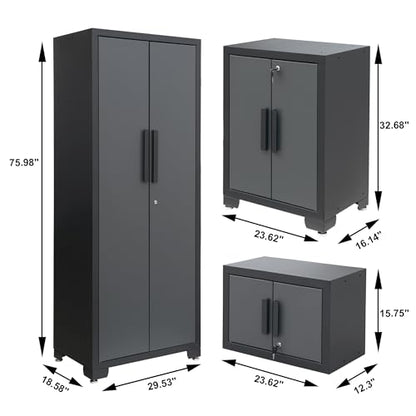 12 Piece Garage Storage Cabinet System