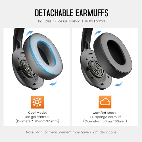 Upgrated Trucker Bluetooth Headset with ENC Microphone