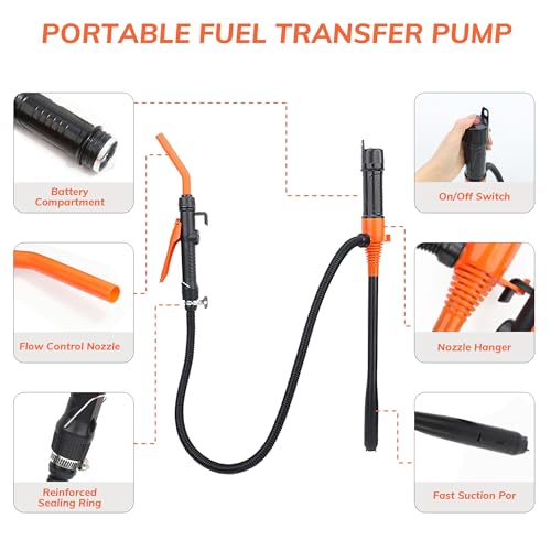 Portable Power Battery Pump