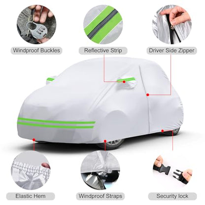 6 Layers Waterproof Car Covers Replace for 2007