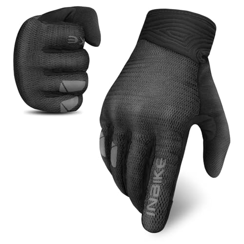 Breathable Mesh Motorcycle Gloves for Men
