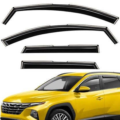 Extra Durable Window Deflectors in (4 Count)