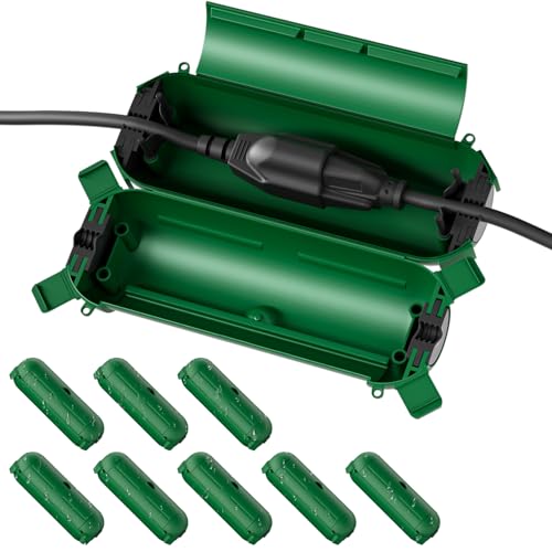 9 Pack Outdoor Waterproof Extension Cord Safety Cover (9 Count)
