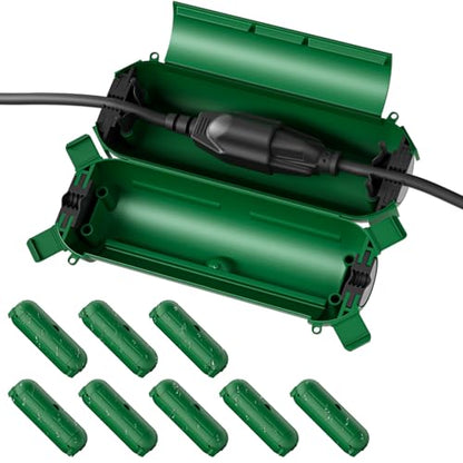 9 Pack Outdoor Waterproof Extension Cord Safety Cover (9 Count)