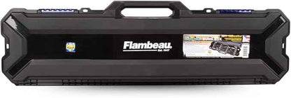 Flambeau Outdoors 4455BB Rod Bunk Box, Portable Fishing Rod Storage, Black