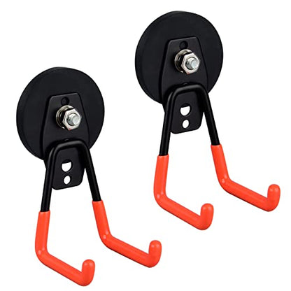 Heavy Duty Magnetic Garage Hooks (2 Count)