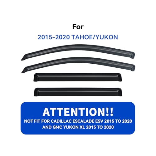 Window Visors Rain Guards for 2015