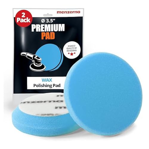 3.5 Inch 2X Premium Polishing Pads I Waxing I Sealing & Protection (2 Count)