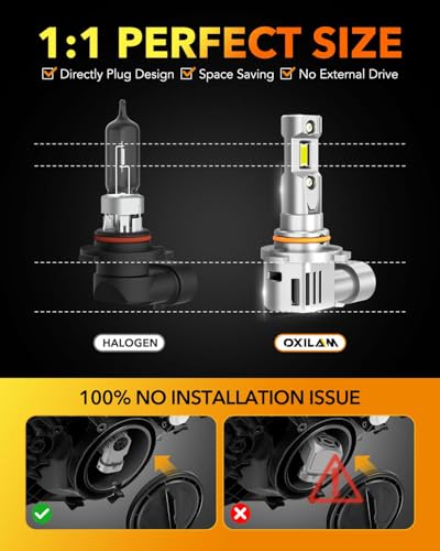 H11 LED Bulb H8 H9 (2 Count)
