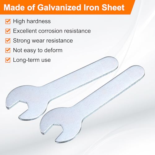 10pcs Small Wrench 7x66x1.5mm Metric U (10 Count)