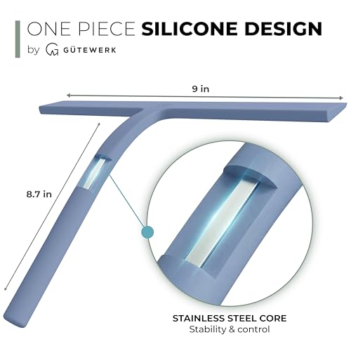 Silicone Shower Squeegee with 3