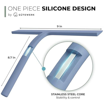 Silicone Shower Squeegee with 3
