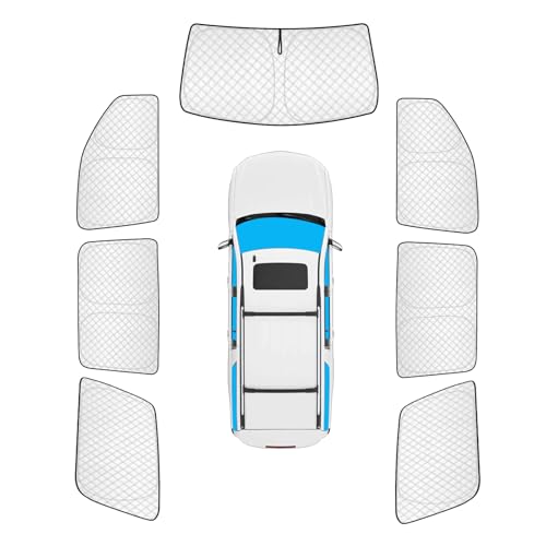 7pcs Thicken Sun Shades for Chevy Suburban 2015