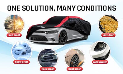Car Cover Waterproof Custom Fit for Dodge Charger 2006