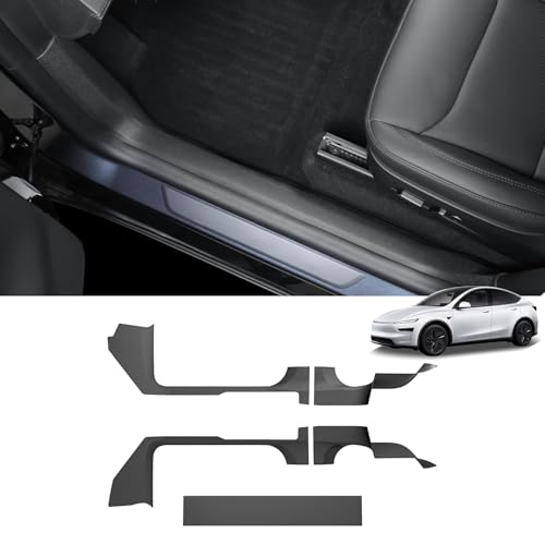 5PCS Door Sill & Seat Protectors for Tesla Model Y Juniper 2025+