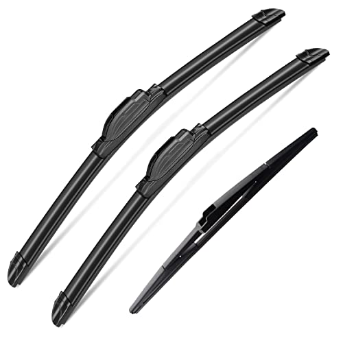 3Pcs Windshield Wipers for Toyota Sienna 2011 2012 2013 2014 2015 2016 2017 2018 2019 2020 (3 Count)