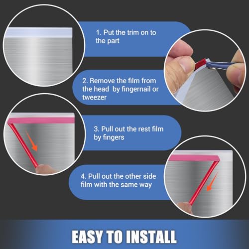 Clear Rubber Edge Trim (10 Foot)