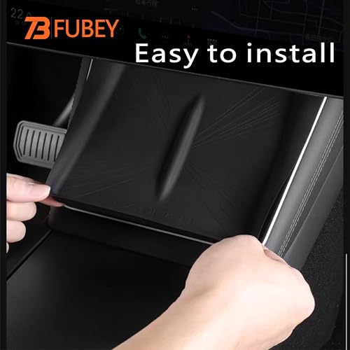 Center Console Silicone Mat for Tesla Model Y Juniper 2025 2026