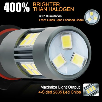 P13W 12277 LED Fog Light Bulbs (2 Count)