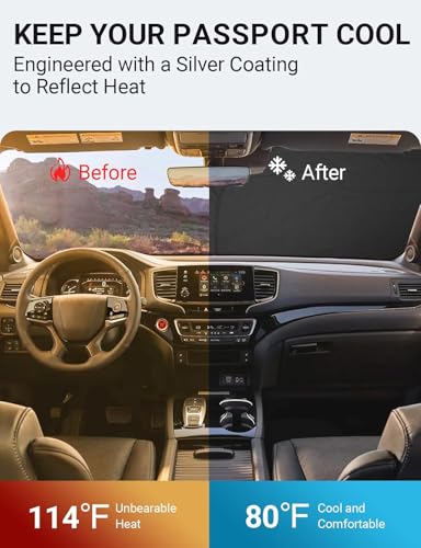 Custom Fit Car Windshield Sun Shade for 2019