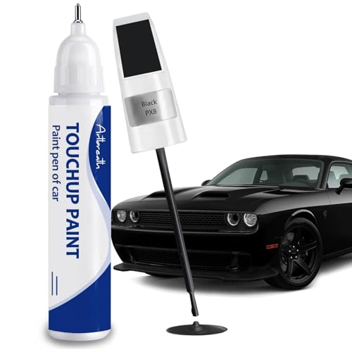 Black PX8 Touch Up Paint for Dodge OEM Color Match Car Paint Pen