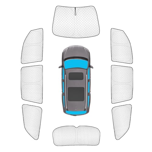 8pcs Thicken Sun Shades for Honda Pilot 2016 (8 Count)