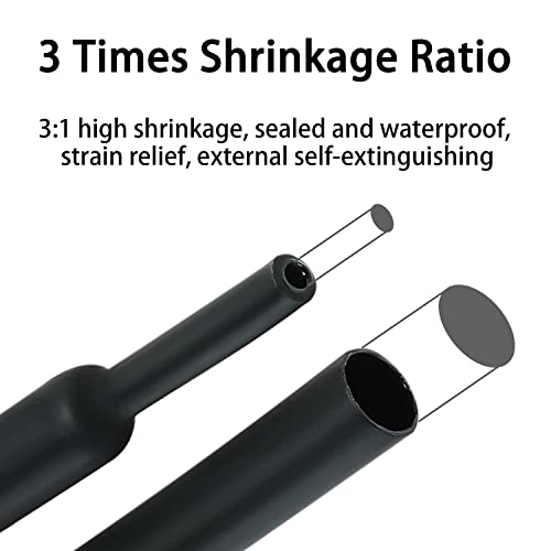 3 1 Marine Grade Dual Wall Heat Shrink Tubing Roll 5