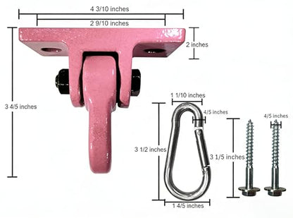 Heavy Duty Swing Sets Brackets Including 2 Pink A