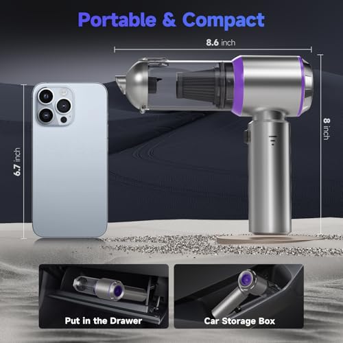 Car Vacuum Portable Cordless