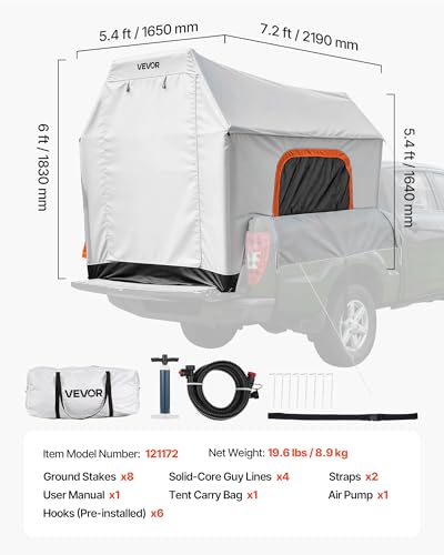 Inflatable Pickup Truck Tent